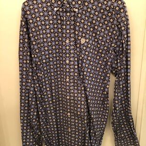 Cinch button down shirt